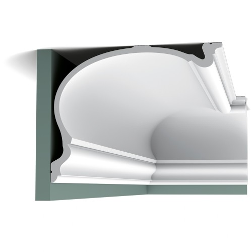 Потолочный плинтус под покраску Orac Decor Heritage XXL C344 2000×350×273
