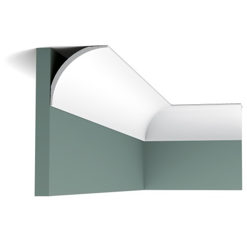 Потолочный плинтус под покраску Orac Decor Axxent CX126 2000×87×87