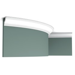Потолочный плинтус под покраску гибкий Orac Decor Orac Luxxus C230F 2000×29×29