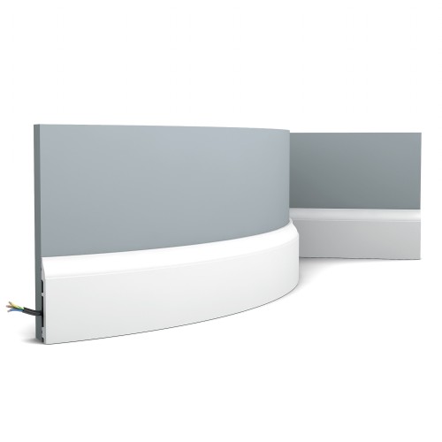 Плинтус под покраску гибкий Orac Decor Select SX172F 2000×85×14