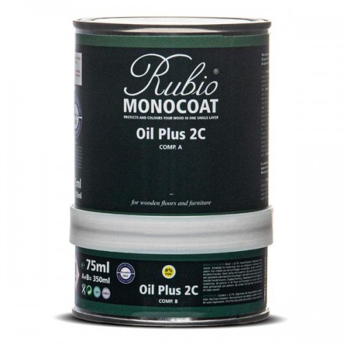 Цветное масло Rubio Monocoat Oil Plus 2C Trend Color Teal Blue 0,35 л