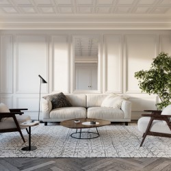 Гибкий молдинг под покраску Orac Decor New Classic P4025F 2000×83×34