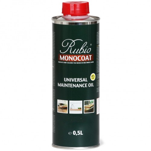 Масло для восстановления деревянных поверхностей Rubio Monocoat Universal Maintenance Oil Black 0,5 л