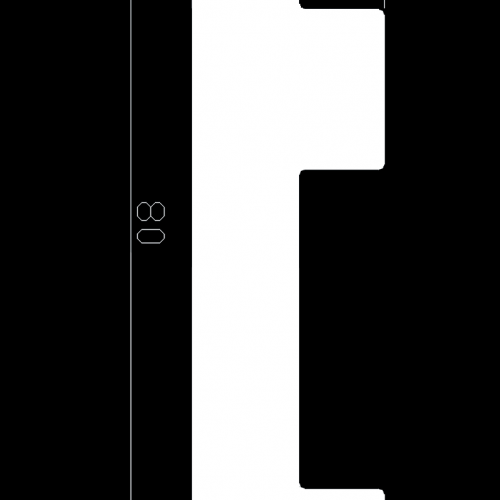 Молдинг под покраску Evrowood M06 LED с подсветкой 2000×80×18 Молдинг под покраску Evrowood M06 LED с подсветкой 2000×80×18