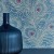 Обои Little Greene London Wallpapers V Carlton House Terrace Blue Plume 0256CTBLUEP фото в интерьере