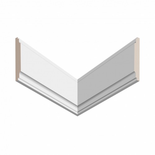 Молдинг ЛДФ под покраску Ultrawood U 016 2440×90×12 Молдинг ЛДФ под покраску Ultrawood U 016 2440×90×12