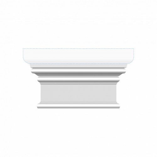 Дверной декор верхний под покраску Ultrawood D 4100 195х89×30 Дверной декор верхний под покраску Ultrawood D 4100 195х89×30