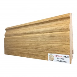 Плинтус МДФ ламинированный TeckWood Дуб Лайн 2150×100×16