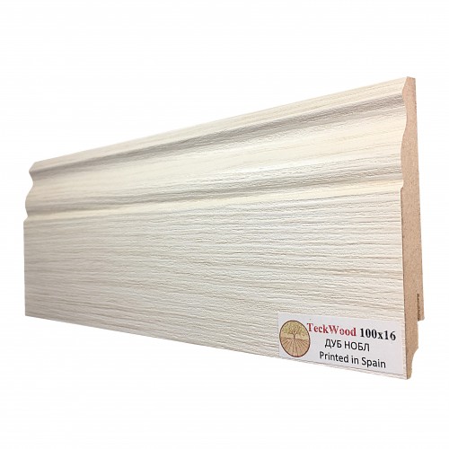 Плинтус МДФ ламинированный TeckWood Дуб Нобл 2150×100×16 Плинтус МДФ ламинированный TeckWood Дуб Нобл 2150×100×16