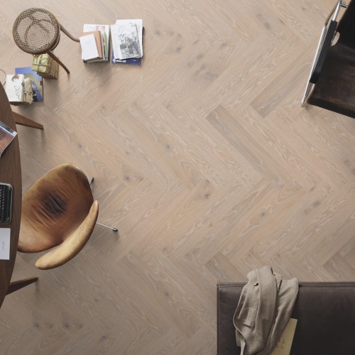 Паркетная доска Meister PS 500 Residence Дуб витал Белоснежный 8803 елка 710×142×13 Паркетная доска Meister PS 500 Residence Дуб витал Белоснежный 8803 елка 710×142×13