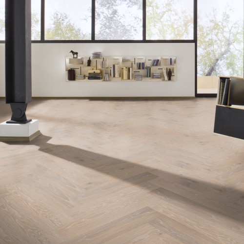 Паркетная доска Meister PS 500 Residence Дуб витал Белоснежный 8803 елка 710×142×13 Паркетная доска Meister PS 500 Residence Дуб витал Белоснежный 8803 елка 710×142×13