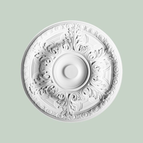 Потолочная розетка под покраску Orac Decor R18 49см Потолочная розетка под покраску Orac Decor R18 49см