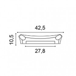 Капитель пилястры под покраску Orac Decor K251
