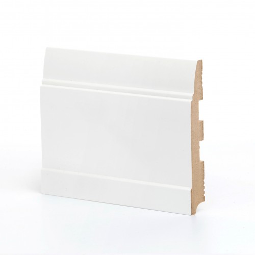 Плинтус МДФ крашеный Ликорн K-13 белый 2050×150×22 Плинтус МДФ крашеный Ликорн K-13 белый 2050×150×22