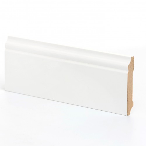 Плинтус МДФ крашеный Ликорн K-17 белый 2050×70×12 Плинтус МДФ крашеный Ликорн K-17 белый 2050×70×12