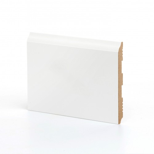 Плинтус МДФ крашеный Ликорн K-18 белый 2050×133×12 Плинтус МДФ крашеный Ликорн K-18 белый 2050×133×12