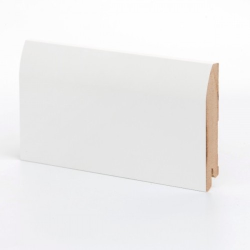 Плинтус МДФ крашеный Ликорн K-20 белый 2050×100×16 Плинтус МДФ крашеный Ликорн K-20 белый 2050×100×16