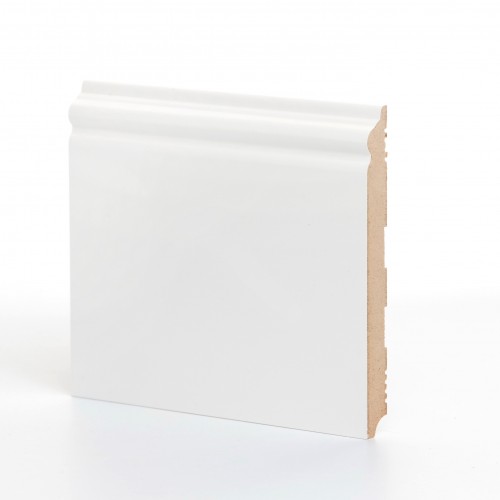 Плинтус МДФ крашеный Ликорн K-21 белый 2050×165×16 Плинтус МДФ крашеный Ликорн K-21 белый 2050×165×16