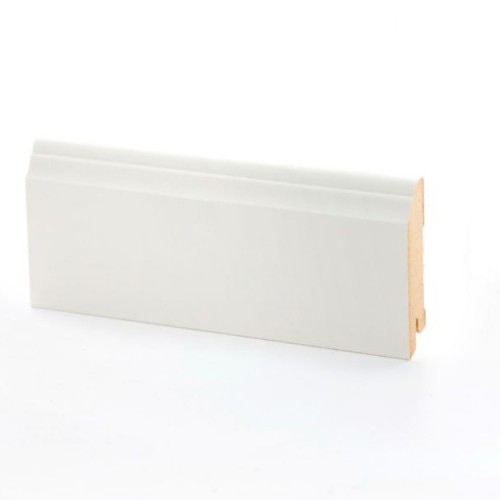 Плинтус МДФ крашеный Ликорн K-26 белый 2050×80×16 Плинтус МДФ крашеный Ликорн K-26 белый 2050×80×16