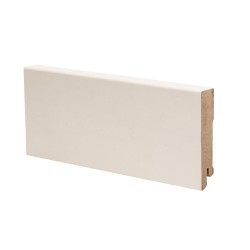 Плинтус МДФ крашеный Ликорн K-06 кремовый 2050×80×16