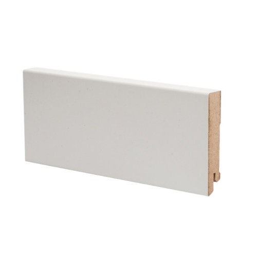 Плинтус МДФ крашеный Ликорн K-06 светло-серый 2050×80×16 Плинтус МДФ крашеный Ликорн K-06 светло-серый 2050×80×16