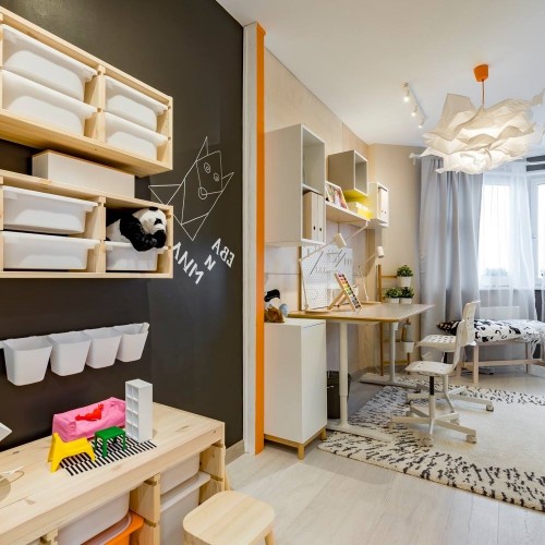 Краска Lanors Mons цвет Угольный Carbon 25 Interior 0,2 л