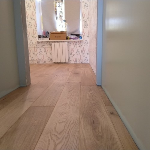 Инженерная доска Cora Natural Oak Pure select 1600-2400×240×19