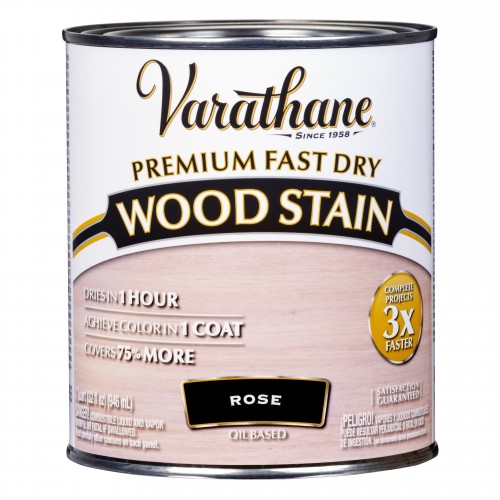 Цветное масло для дерева Varathane Fast Dry 349597 Лепесток розы Rose 0,236 л