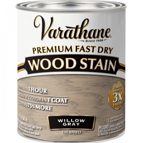 Цветное масло для дерева Varathane Fast Dry 357180 Пепельная ива Willow Gray 0,946 л Цветное масло для дерева Varathane Fast Dry 357180 Пепельная ива Willow Gray 0,946 л