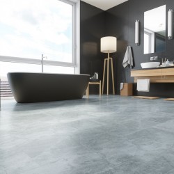 Кварцвиниловый SPC ламинат Fargo Stone Дымчатый Меланит 61S455 600×300×4