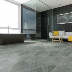 Кварцвиниловый SPC ламинат Fargo Stone Платиновый Агат 67S455 600×300×4