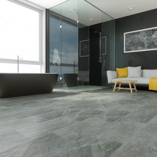 Кварцвиниловый SPC ламинат Fargo Stone Платиновый Агат 67S455 600×300×4