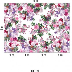Панно Loymina Classic vol. II French bouquet V9 002 B1 3х4 м