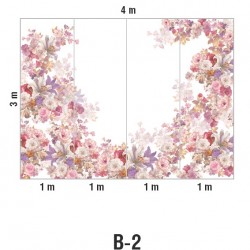 Панно Loymina Classic vol. II French bouquet V9 002/1 B2 3х4 м
