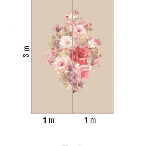 Панно Loymina Classic vol. II French bouquet V9 008 B3 3х2 м