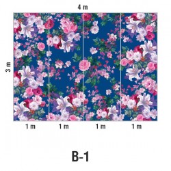 Панно Loymina Classic vol. II French bouquet V9 021 B1 3х4 м