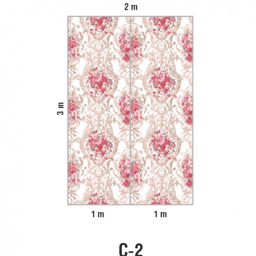 Панно Loymina Classic vol. II Medallion V10 002 C2 3х2 м