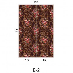 Панно Loymina Classic vol. II Medallion V10 004 C2 3х2 м