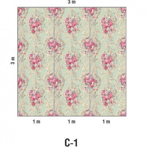 Панно Loymina Classic vol. II Medallion V10 005 C1 3х3 м