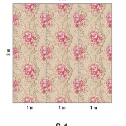 Панно Loymina Classic vol. II Medallion V10 008 C1 3х3 м