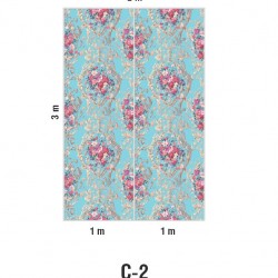 Панно Loymina Classic vol. II Medallion V10 018 C2 3х2 м