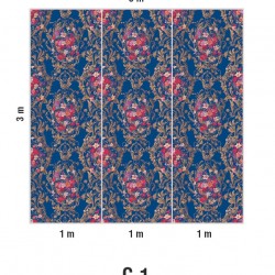 Панно Loymina Classic vol. II Medallion V10 021 C2 3х2 м