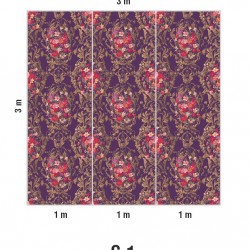 Панно Loymina Classic vol. II Medallion V10 022 C1 3х3 м