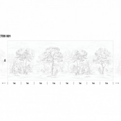 Панно Loymina Etude Sketch ETD9 001, схема и размеры