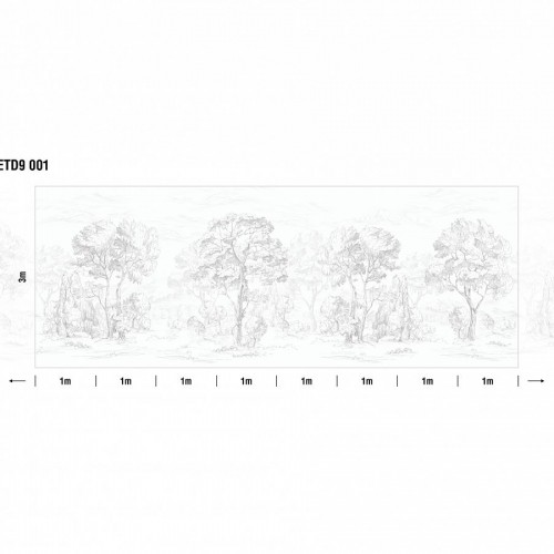 Панно Loymina Etude Sketch ETD9 001, схема и размеры