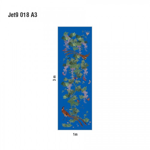 Панно Loymina Jetset Birds of Paradise Jet9 018 A3 3x1 м