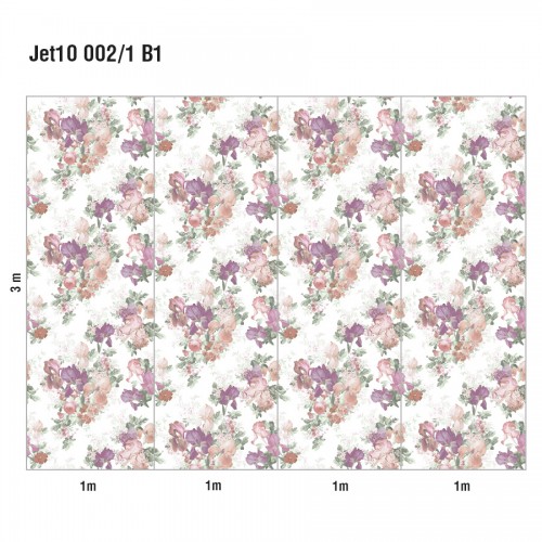 Панно Loymina Jetset Fleur de Lis Jet10 002/1 B1 3x4 м