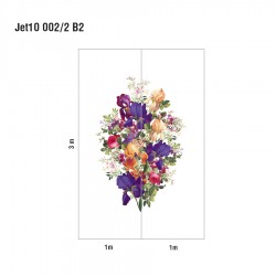 Панно Loymina Jetset Fleur de Lis Jet10 002/2 B2 3x2 м