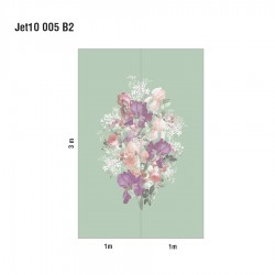 Панно Loymina Jetset Fleur de Lis Jet10 005 B2 3x2 м