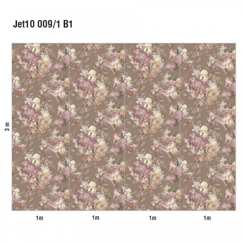 Панно Loymina Jetset Fleur de Lis Jet10 009/1 B1 3x4 м